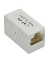 Wirewin Kupplung RJ-45, Cat.6A, ungeschirmt 1 Stück - Zubehörtyp: Kupplung - Detailfarbe: Weiss