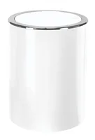 Kleine Wolke 5829114858 trash can 5 L Round Plastic White
