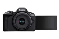 Canon EOS R50, Black + RF-S 18-45mm F4.5-6.3 IS STM Kit MILC 24.2 MP CMOS 6000 x 4000 pixels
