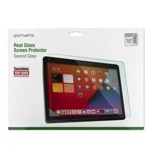 4smarts Tablet-Schutzfolie Second Glass 2.5D Galaxy Tab Active 3 8 - Bildschirmdiagonale: 8  - Tablet Kompatibilität: Galaxy Tab Active 3 - Folien Effekt: Antibakteriell - Fettabweisend - Kristallklar - Verpackungseinheit: 1 Stück