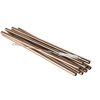 APS Strohhalm 11er-Set, 21.5 cm, Copper-Look - Materialtyp: Metall - Material: Edelstahl - Packungsgrösse: 10 Stück - Detailfarbe: Kupfer - Länge: 21.5 cm