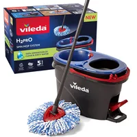 Vileda 4023103254237 mop Microfibre 6000 ml Wet Black, Blue, Red