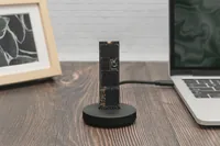 DIGITUS Dockingstation USB-C 3.2 -> NVMeM2 SATA SSD schwarz