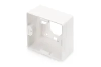 Digitus Surface Mountbox 80x80 mm for Keystone Walloutlet, German Type