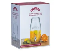 Kilner Getränkespender rund 3 Liter - Anwendungszweck: Getränk - Materialtyp: Glas - Material: Glas - Detailfarbe: Transparent - Set: Nein