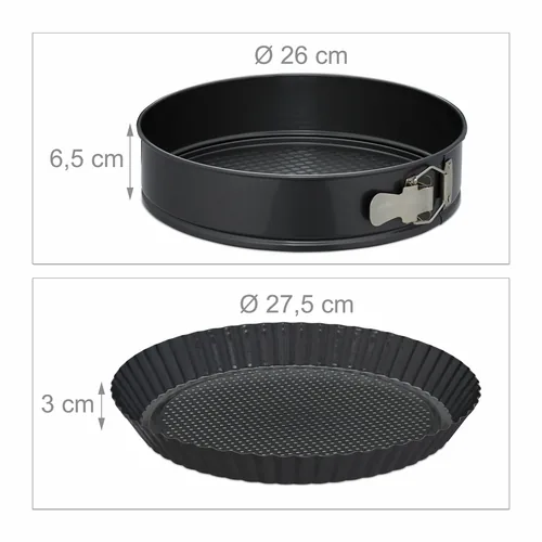 Relaxdays 10027276 plat de cuisson