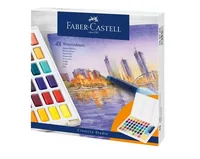 FABER-CASTELL Aquarellfarben in Näpfchen 48er Etui