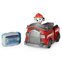 PAW Patrol , Marshall Remote Control Fire Truck with 2-Way Steering, for Kids Aged 3 and Up