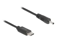 Delock USB-Stromkabel Hohlstecker 3.0/1.1 mm USB-C - Spezial 0.27 m - Kabeltyp: Stromkabel - Detailfarbe: Schwarz - USB Standard: Keiner - USB Anschluss 2 (Endgerät): Spezial - USB Anschluss 1 (Quelle): USB-C - Besondere Eigenschaften: Keine