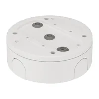 Hanwha Vision Anschlussbox SBV-180WW Weiss 1 Stück - Detailfarbe: Weiss - Anwendungsbereich: Indoor - Outdoor - Montage: An Kamera - Decke - Wand - Typ: Anschlussbox - Vandalenschutz: Nein