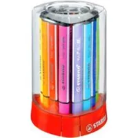 STABILO Trio Scribbi Tischset 12 Stück - Strichstärke: 0.2 mm - Set: Ja - Verpackungseinheit: 12 Stück - Eigenschaft-Stift: Keine - Anwender: Kinder - Schule - Fasermaler & Fineliner Art: Filzstift
