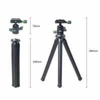 C-ROPE Creatorpod Flexibles Stativ mit 360 Kugelkopf 30cm retail