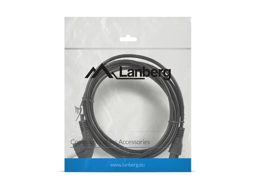 LANBERG Netzkabel CEE 77 90->IEC 320 C5MICKEY 3,0m VDE