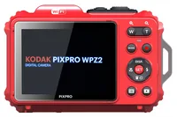 Kodak Unterwasserkamera PixPro WPZ2 Rot - Bildsensortyp: CMOS - Bildsensor Auflösung: 16.35 Megapixel - Widerstandsfähigkeit: Staubgeschützt - Stossgeschützt - Wasserfest - Speicherkartentyp: microSD - microSDHC - Bauform Kamera: Kompakt - GPS: Nein