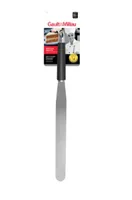 Gault Millau Streichpalette gerade 20 cm, Schwarz/Silber - Detailfarbe: Schwarz - Silber - Länge: 20 cm - Griffmaterial: Kunststoff - Material Küchenhelfer: Edelstahl