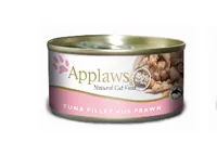 Applaws Nassfutter Thunfischfilet und Garnelen 70 g - Tierbedürfnis: Verdauung - Magen & Darm - Geschmacksrichtung: Fisch - Zertifikate: Keine Zertifizierung - Fleischsorte: Thunfisch - Garnelen - Packungsgrösse: 70 g - Futtereigenschaft: Ohne künstliche 