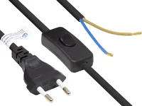 Good Connections Euro-Netzkabel an open end schw. 1,5m