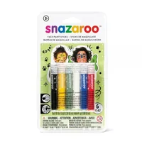 Snazaroo Zubehör Schminkstifte Gemischt, 6 Stück - Produktart Styling: Zubehör - Set: Ja - Detailfarbe: Blau - Gelb - Grün - Rot - Schwarz - Weiss
