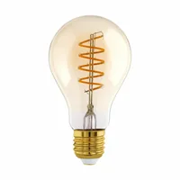 EGLO Leuchten Lampe 4 W E27 Warmweiss - Energieeffizienzklasse EnEV 2020: Keine - Lampensockel: E27 - Farbtemperatur Kelvin: 2200 K - Gesamtleistung: 4 W - Dimmbar: dimmbar - Zusätzliche Ausstattung: Keine
