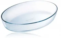 Pyrex Auflaufform 25 x 17 cm Oval, Transparent - Materialtyp: Glas - Material: Borosilikatglas - Detailfarbe: Transparent - Mikrowellenfest: Ja - Spülmaschinenfest: Ja - Set: Nein