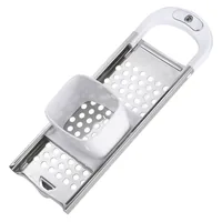 Westmark Spätzlehobel Knöpfle, 32 x 11 x 6.5 cm Silber - Produkttyp: Spätzlehobel - Material: Edelstahl - Detailfarbe: Silber - Anzahl Einsätze: 1 × - Spülmaschinenfest: Ja
