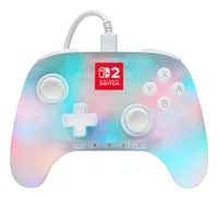 POWER A Advantage Wired Controller NSGP0524-01 NSW2, Lumectra White