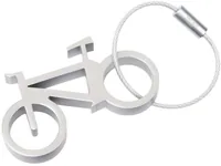 Troika Schlüsselanhänger Fahrrad Drahtesel Silber - Assortiert: Nein - Produkttyp Geschenke: Schlüsselanhänger