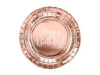 PartyDeco TPP75-019R piatto monouso