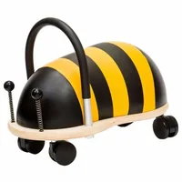 Wheelybug Rutschfahrzeug Biene klein - Fahrzeugtyp: Rutschfahrzeug - Altersempfehlung ab: 12 Monaten - Ausstattung: Keine - Detailfarbe: Gelb - Schwarz - Material: Polyurethan (PU) - Schaumstoff - Holz