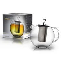 Creano Teekanne Jumbo 1 Liter Single teapot 1000 ml Transparent