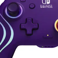 PDP Nintendo Switch Afterglow Wave Wireless Controller Purple