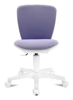 Topstar Kinder Bürostuhl Sitness HomeS'Cool, Flieder - Produkttyp: Bürostuhl - Material Bezug: Polyester - Armlehnen: Nein - Material Fuss: Kunststoff - Rückenart: Polsterrücken - Rollenart: Teppichbodenrollen