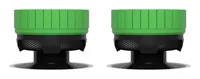 KontrolFreek Minecraft Performance Thumbsticks ? Creeper Edition (grün/schwarz, 2 Stück, für Playstation 5/4 Controller)