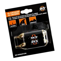 SKS Kartuschenpumpe CO2-Patronen Set 2 x 16 g - Ventiltyp: Keine - Pumpentyp: Kartuschenpumpe - Pumpe Eigenschaften: Aufpumpen - Sportart: Velo