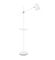 Markslöjd Stehleuchte LINEAR 1L Weiss - Betriebsart: Netzbetrieb - Lampensockel: E14 - Farbtemperatur Kelvin: Je nach Leuchtmittel - Gesamtleistung: 40 W - Dimmbar: nicht dimmbar - Lichtfarbe: Je nach Leuchtmittel