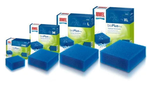 Juwel Filterschwamm bioPlus fein M - Produkttyp: Filtermaterial - Grundfarbe: Blau