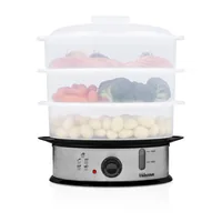 Tristar Dampfgarer VS-3914 - Detailfarbe: Silber - Ausstattung: Timer - Funktionen: Garen - Leistung: 1200 W