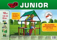 Quadro Spielturm Junior - Produkttyp: Spielturm - Widerstandsfähigkeit: Keine Angabe - Altersempfehlung ab: 2 Jahren - Tiefe: 81 cm - Breite: 41 cm - Aussenanwendung: Ja