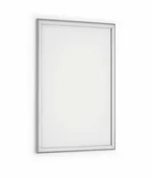 Durable 500823 wall frame 450 x 625 mm Rectangle Silver Aluminium
