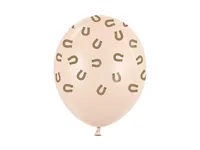 PARTYDECO Ballons 30cm SB14P3440226 Hufeisen 6 Stück