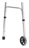 Walking frame rehabilitation with wheels