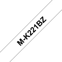 PTOUCH Band, nicht lam. schwarz/weiss M-K221BZ zu PT-65/75/85/110 8mx9mm