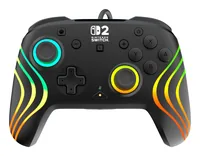 Turtle Beach Afterglow Wave Wired Ctrl TBC-8006-05 NSW 2 - Verbindungsmöglichkeiten: 3 -5 mm Klinke (Klinkenstecker) - USB - Plattform: Nintendo Switch - Nintendo Switch 2 - Nintendo Switch OLED-Modell - Controller Typ: Gamepad - Detailfarbe: Schwarz
