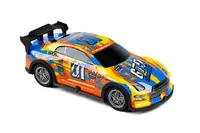 TEC-TOY Auto Champion GT9 mit Licht, Gelb/Blau, 1:22 - Detailfarbe: Blau - Gelb - Altersempfehlung ab: 3 Jahren - Benötigt zur Fertigstellung: Batterien für Fahrzeug - Batterien für Sender - Kapazität Wattstunden: 0 Wh - Modelltyp: Auto