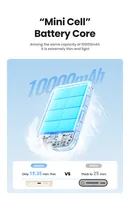 Ugreen 25208 power bank 10000 mAh Wireless charging Beige