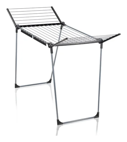 Leifheit Standtrockner Pegasus 180 Slim 18 m - Leinenlänge: 18 m - Detailfarbe: Anthrazit - Wäscheständer Art: Standtrockner - Material: Metall - Kunststoff