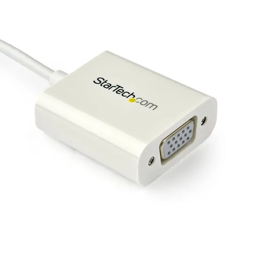 USB-C TO VGA ADAPTER - WHITE .