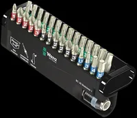 Wera Bit-Set Bit-Check 30 Stainless 1 30-teilig - Set: Ja - Bit-Typ: Philips - Pozidriv - Torx - Innensechskant - Aussensechskant - Grösse: Diverse