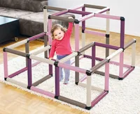 Quadro Spielturm Kletterpyramide HOME berry - Produkttyp: Spielturm - Widerstandsfähigkeit: Witterungsbeständig - Altersempfehlung ab: 12 Monaten - Tiefe: 81 cm - Breite: 41 cm - Aussenanwendung: Ja