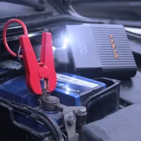 4smarts Powerbank PitStop+ mit Starthilfeausrüstung & Kompressor - Akkutyp: Lithium-Polymer (LiPo) - Akkukapazität: 8800 mAh - Detailfarbe: Schwarz - USB Ladeanschluss: 1 - USB-C PowerDelivery: Nein - Max. Output USB-C PowerDelivery: 0 W